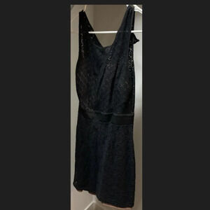 francesca's Black & Tan dress, Lace